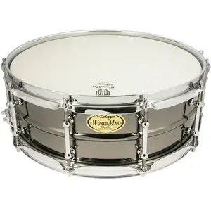 WorldMax BK-5014SH Black Dawg 14 x 5 inch snare drum