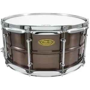 WORLDMAX - BKR-6514SH - Black dawg - 14 X 6.5 - Fût laiton - Brushed Red Copper - Caisse claire