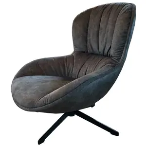 Fauteuil Confortable En Tissu Gris pas cher