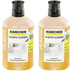 Karcher Nettoyant Plastique 1L (lot de 2) pas cher