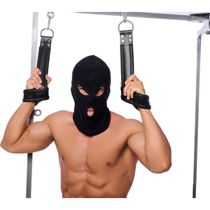 Menottes suspension en cuir - Mains/Pieds   pas cher