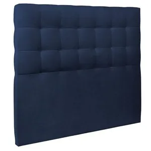 Comparateur de prix : Prestige Literie - Tete De Lit Capitonnée Velours Gris Clair - Ep 10 Cm Rembourré - Bleu