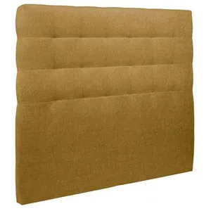 Comparateur de prix : Tete de lit Capitonnée Tissu Jaune - Ep 10 cm rembourré