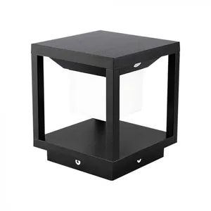 SILUMEN Lanterne Extérieure Solaire Noire 2W IP65 Avec Détecteur de Mouvement ... pas cher