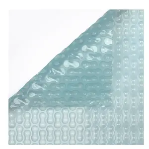 BACHES-PISCINES.COM Bâche à Bulles Bordée 4 cotés 10 x 5 m - Piscine Enterrée et Hors-Sol - Cristal 500 microns - Fabrication Française - Direct Usine