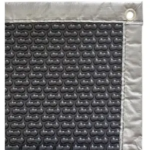 BÂCHES-PISCINES.COM Bâche à Bulles Piscine 4 Saisons EnergyGuard 500 microns - Bordée 4 côtés + Oeillets Posés + Bâchette Protection pas cher
