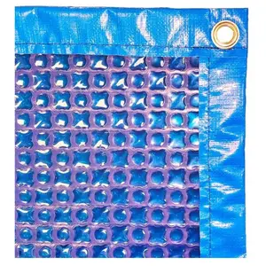 Bâche à Bulles Piscine 6x3 m OXO Dark Blue 500 microns - Bordée 4 côtés + Oeillets Posés + Bâchette Protection - Direct Usine pas cher