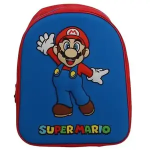 Sac à dos collège Sac a dos 32cm - Mario pas cher