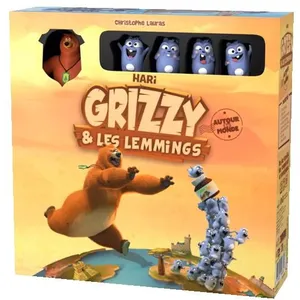 Grizzy et les lemmings le jeu de société pas cher