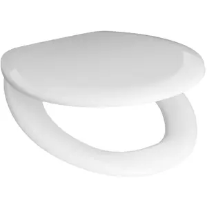 FLUIDHEAT Abattant WC Jika Zeta thermoplast blanc pas cher