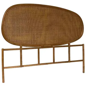 Tête de lit - SWEEEK - SAMOA - Rotin foncé - 140cm - Style vintage pas cher