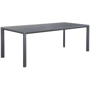 sweeek - Tuintafel sacramento aluminium, 8 plaatsen, 220 x 100 x 75 cm pas cher