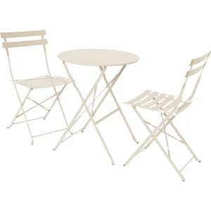 sweeek - Emilia ronde inklapbare bistro tuinset, tafel 60cm diameter m... pas cher