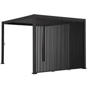 SWEEEK Pergola bioclimatique - Triomphe - 3x4m - Aluminium - Lames ori... pas cher