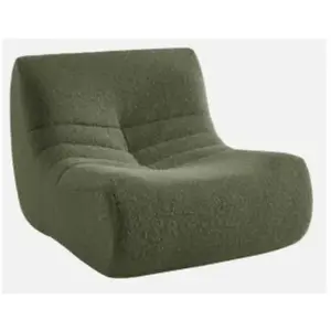 Chauffeuse - SWEEEK - Kaki - Tissu Alpaca - 1 place - Style Contempora... pas cher