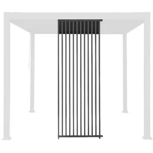 Persienne verticale - SWEEEK - Triomphe - Aluminium - Anthracite - 92,... pas cher