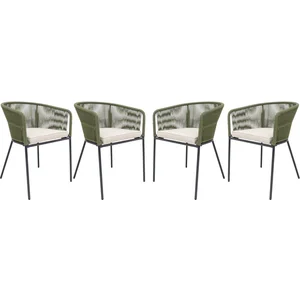 sweeek - Tuinstoelen, santos, set van 4 pas cher