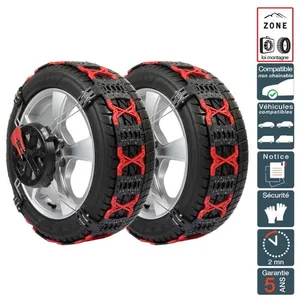 Polaire Chaine Neige Montage Frontal Et Tension Automatique Pneu 245/35r18 pas cher
