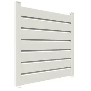 CLOSEA Kit Cloture - Lame 16cm - Pvc Blanc - Lg: 9m X H: 0m82 pas cher