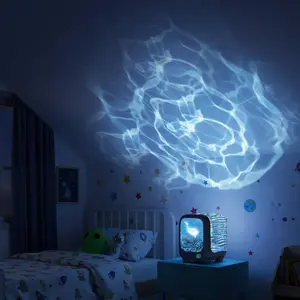 MOB Veilleuse et enceinte sans fil Wavy Light Abyss pas cher