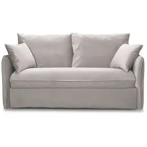 HOMIFAB Canapé Gina 3PL Taupe pas cher