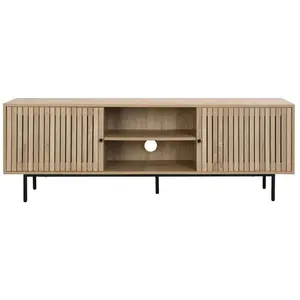 HOMIFAB Meuble TV 2P Solna pas cher