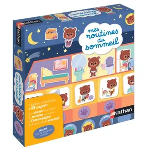 Jeu éducatif Nathan Mes routines du sommeil pas cher