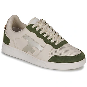 Faguo Faguo - Baskets En Cuir Et Coton Hazel - Vert - 36 pas cher