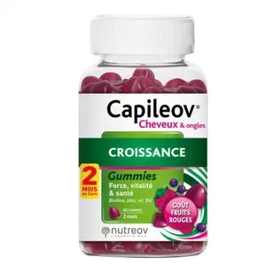 Nutreov Physcience Capileov Cheveux & Ongles Croissance 60 gummies pas cher