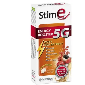 Nutreov Physcience Stim E Energy Booster 5G 20 comprimés effervescentsVendu paratida-sante-discount-fr