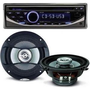 Pack sono voiture - CALIBER - RCD123 - Autoradio 4 canaux - Haut-parleurs 13cm - 300 Watts pas cher