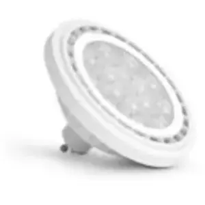 MIIDEX LIGHTING Spot LED GU10 AC220/240V 15W 1350lm 38° IP20 IK06 Ø110mm - Blanc Naturel 4000K EL-100254 pas cher
