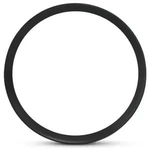 Collerette pour plafonnier clipso Ø280 x 50 mm Miidex Lighting noir pas cher