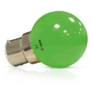 Comparateur de prix : MIIDEX LIGHTING Ampoule led B22 1W 300° Ø45mmx68mm - Verre