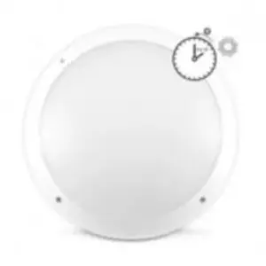 Vision-el - Plafonnier led casa - 18W avec détecteur à préavis Miidex Lighting® blanc-neutre-4500k pas cher