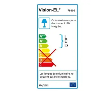 VISION-EL Spot Encastrable Orientable 230 V 235 X 145 30 W Blanc 3000k pas cher