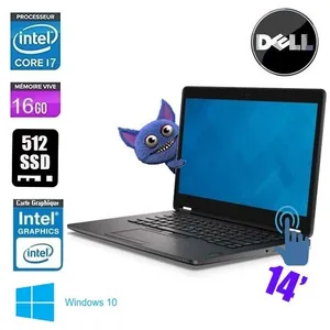 DELL LATITUDE E7470 CORE I7 6600U pas cher