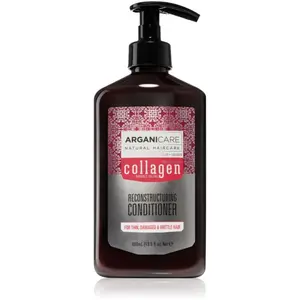 Arganicare Apres- Shampooing Argan/Collagène 400 ml pas cher