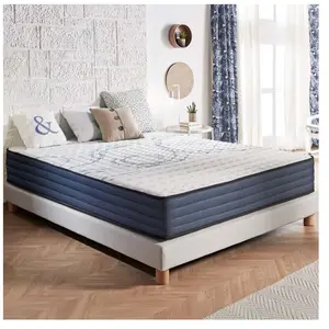 NATURALEX Matelas Perfect Sleep 160x200 cm - Hybrid - Ressorts ensachés+Latex+Mousse Viscoélastique HR - Soutien mi-ferme 7 zones - 24 cm pas cher