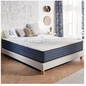 NATURALEX Matelas Perfect Sleep 140x190 cm - Hybrid - Ressorts ensachés+Latex+Mousse Viscoélastique HR - Soutien mi-ferme 7 zones - 24 cm pas cher