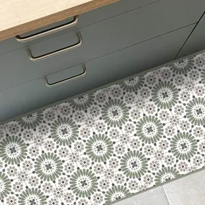 Tapis antidérapant - Marsiho - vinyle - int./ext. - Multicolore - 50x120cm - 99DECO pas cher