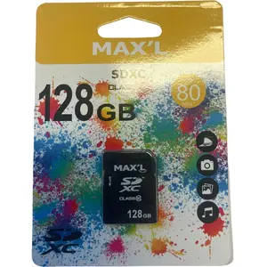 MAX'L Max’L SDXC/SDHC kaart 128GB   Classe 10 pas cher