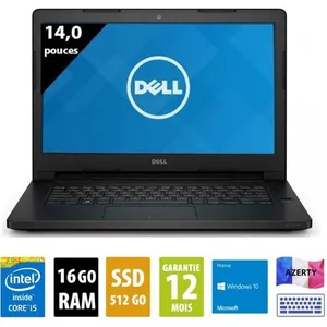 Ordinateur portable Dell Latitude E5470 - Core i5 6300U - 16Go RAM - 5... pas cher
