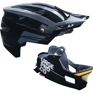 Urge Gringo de la Sierra Noir S/M Casque intégral VTT à mentonnière détachable Mixte pas cher