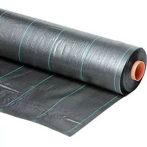 BRIXO Toile de paillage noire 1,05x10 m Traitement anti-UV Grammage 100g /m² pas cher