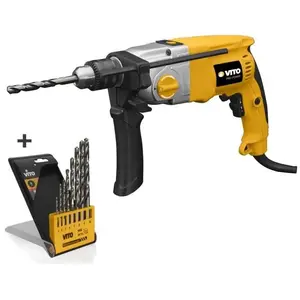 Perceuse à percussion - VITOPOWER - VIBE1050 - 1100W - Mandrin 13mm - ... pas cher