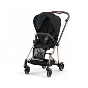Cybex Poussette MIOS Rosegold habillage Deep black 2022