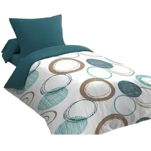 Parure de couette HOME LINGE PASSION Audace - couette 140 x 200 cm + 2... pas cher