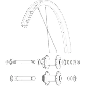 Mavic Rayons Jbent 14 Unités 275 mm pas cher