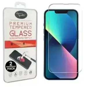 TOPRODUITS [2pack] Verre trempé pour iPhone 13 Mini Film de protection 2.5D avec ... pas cher